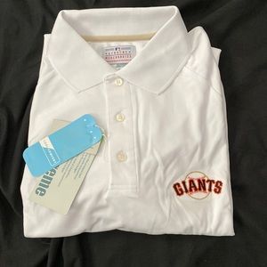 Brand new Budweiser San Francisco giants polo shirt
